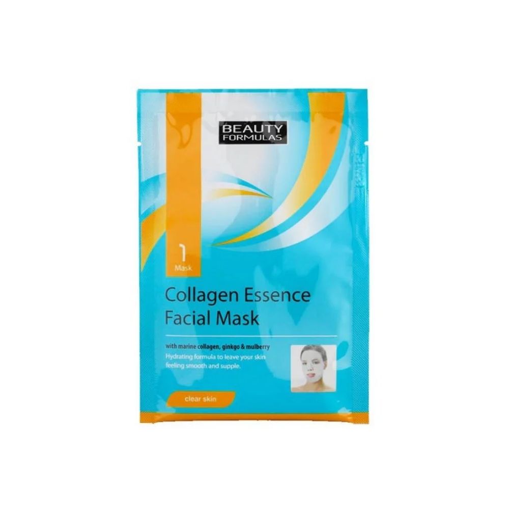 Beauty Formulas Collagen Essence Facial Mask 
